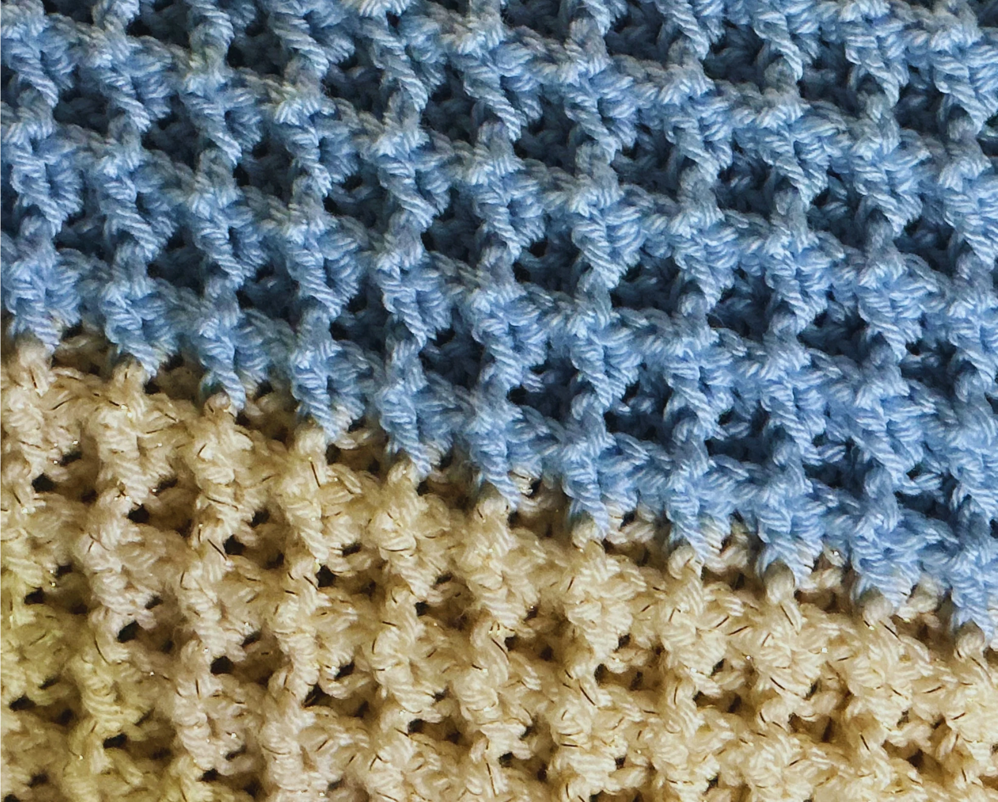 Waffle Stitch Lapghan